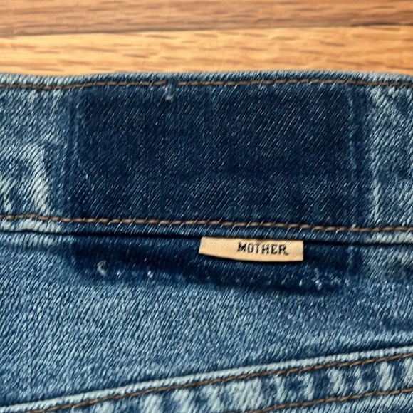 MOTHER DENIM mother superior size 24 scrapper ankle boyfriend jeans - Picture 4 of 10